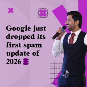 Google March 2026 Spam Update announcement graphic
