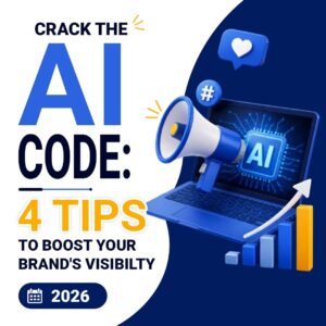 Crack the AI Code: 4 Tips to Boost Your Brand’s Visibility in 2026